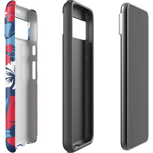 NFL Tennessee Titans Tropical Print Google Pixel 8 Pro Impact Case